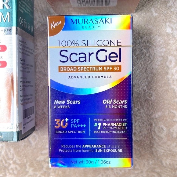 Brand New Scar Treatment Set Scar Tape Silicone Scar Cream Gel Surgery Keloid - Picture 2 of 16